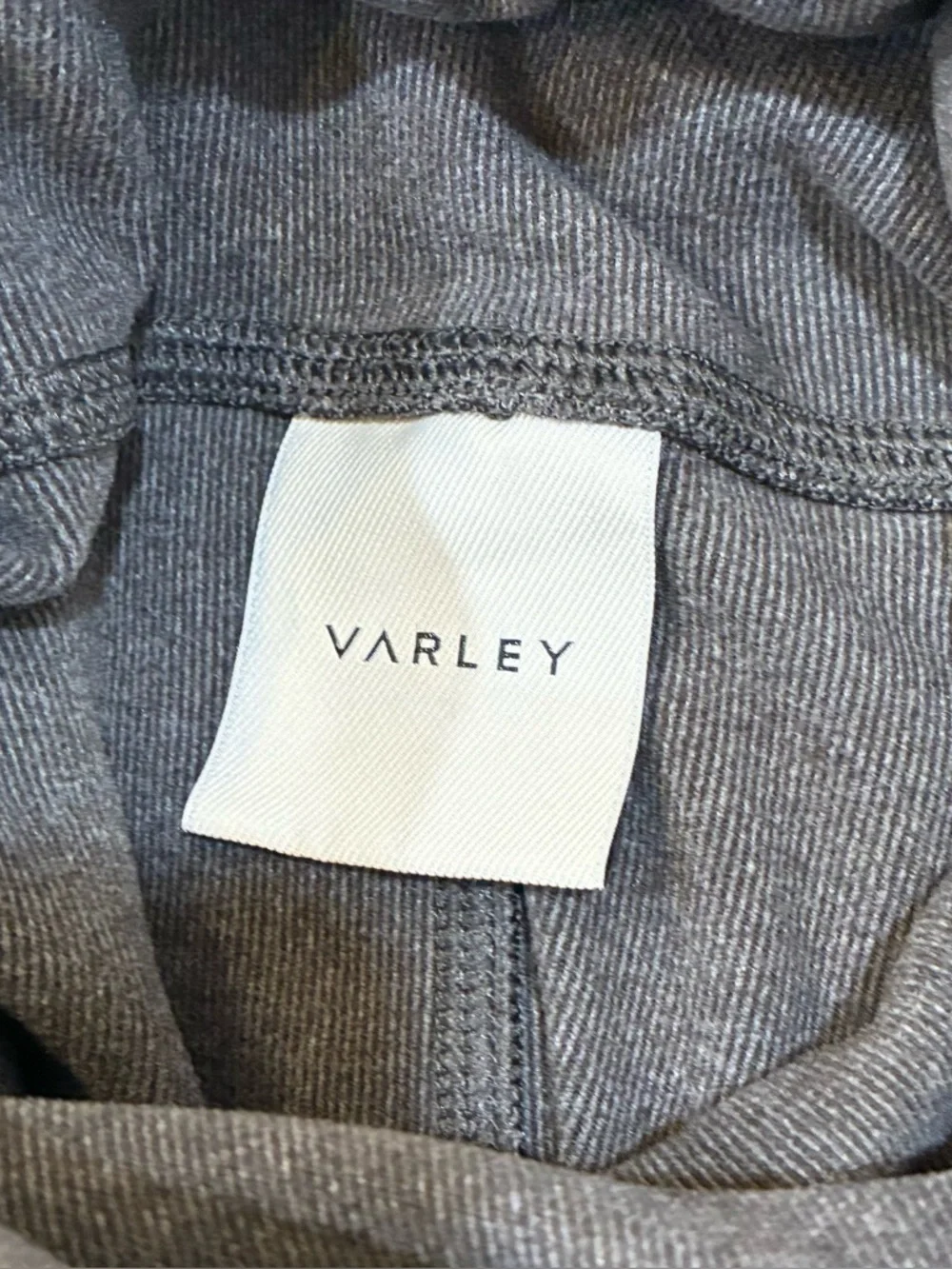 Varley Rainer Roll Neck Jumper Brushed Rib Iron Marled Gray Medium Women’s - Picture 6 of 9